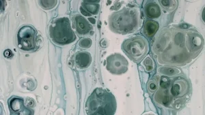 Illustration showing “Fasting & Autophagy body’s cellular recycling during fasting