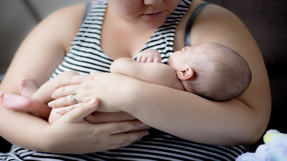 Healthy lungs supported by proper nutrition, and maternal diet for optimal breast milk production.