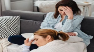 Evidence-based supplements for depression including omega-3 capsules, vitamin D, magnesium, folate, and zinc arranged on a clean clinical background.
