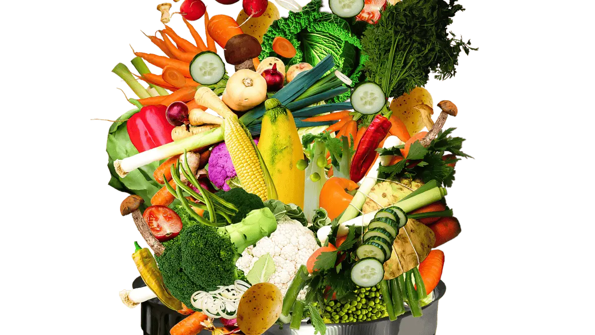 Iron deficiency in vegetarians and vegans infographic